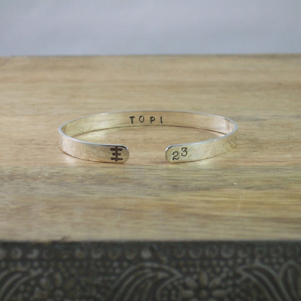 S/HE IS (STILL) HER/E Limited Editions numbered bracelets in Sterling Silver