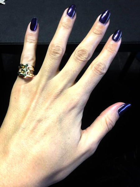 One True TOPI Tribe Left Hand Pinkie Ring in Recycled Sterling Silver