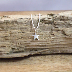 Pequeño Star Pendant with Chain